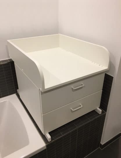 Wickelaufsatz für die Badewanne
