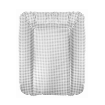 Wickelauflage Grau Karo 50x70