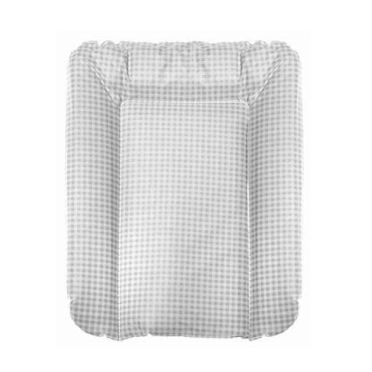 Wickelauflage Grau Karo 50x70