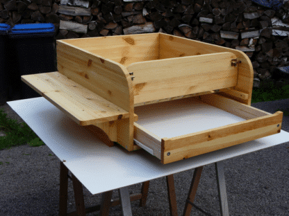 Wickelaufsatz mit seitlicher Ablage